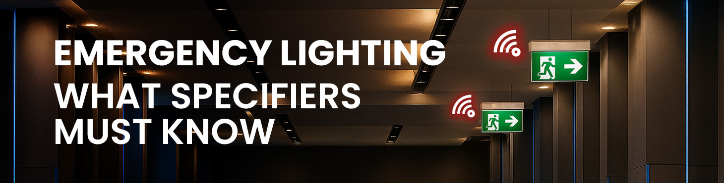 Emergency lighting in 2026: what specifiers must know
